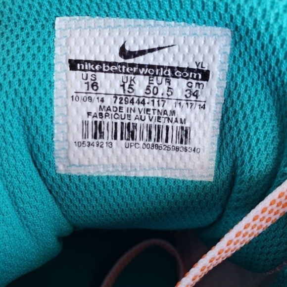 New Nike Alpha Nike Skin Football Cleats Men's 16 - Picture 8 of 8